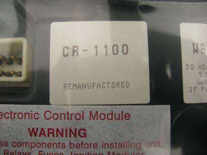 REMAN. Tomco CR2208 Engine Control Module ECM ECU For 1986 Dodge 318 V8 FED EFC