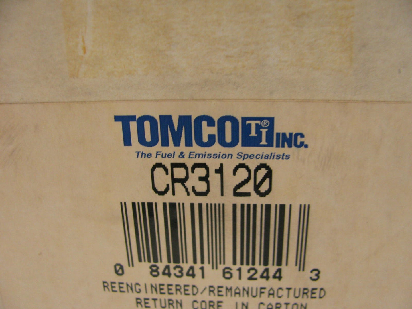 Reman Tomco CR3120 Engine Control Module For 91 Dodge 3.9L 239 V6 Fed MT 3 Speed