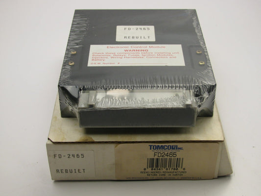 REMAN. Tomco FD2465 ECM Engine Control Module 1989 Ford Ranger 2.9L V6 - 2WD M/T