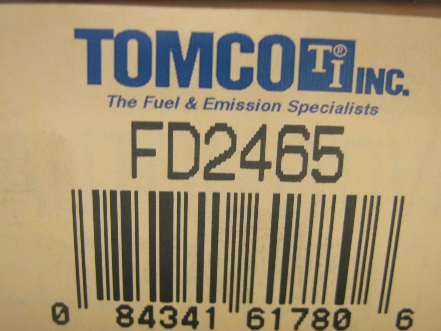 REMAN. Tomco FD2465 ECM Engine Control Module 1989 Ford Ranger 2.9L V6 - 2WD M/T