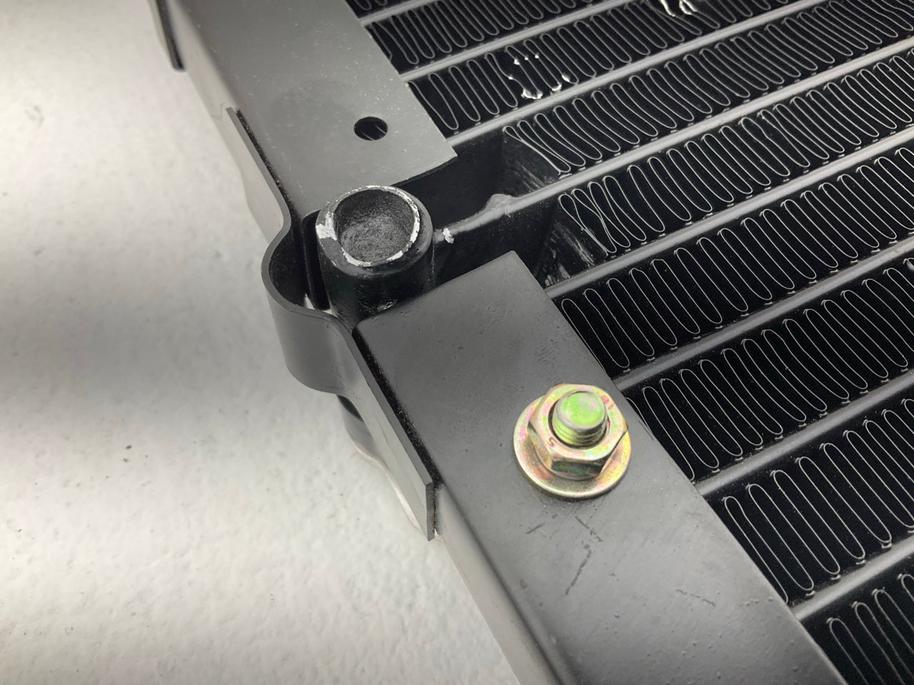DAMAGED RADIATOR FINS -  AFTERMARKET A/C Condenser For 95-99 Dodge Neon