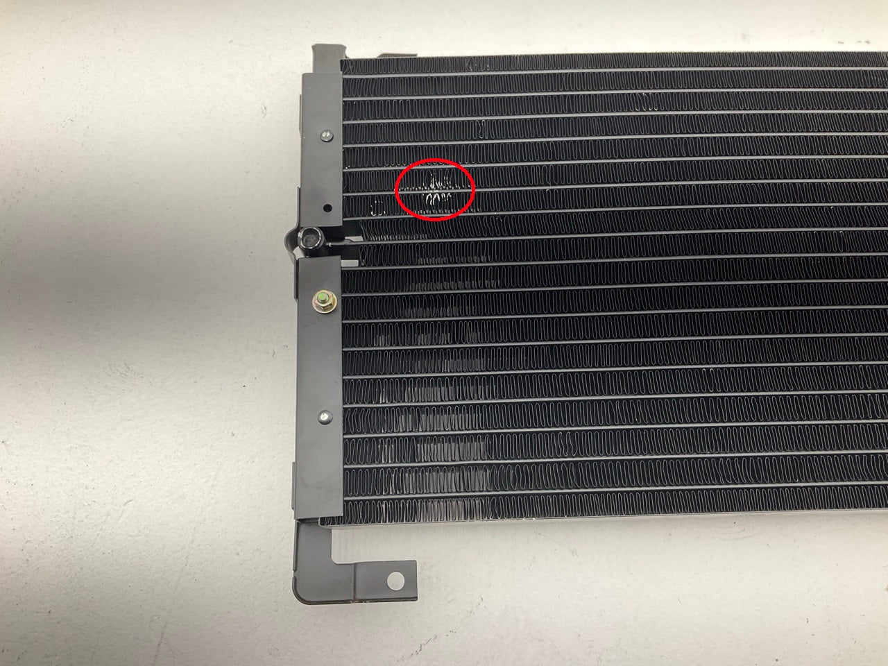 DAMAGED RADIATOR FINS -  AFTERMARKET A/C Condenser For 95-99 Dodge Neon