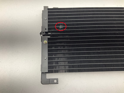 DAMAGED RADIATOR FINS -  AFTERMARKET A/C Condenser For 95-99 Dodge Neon
