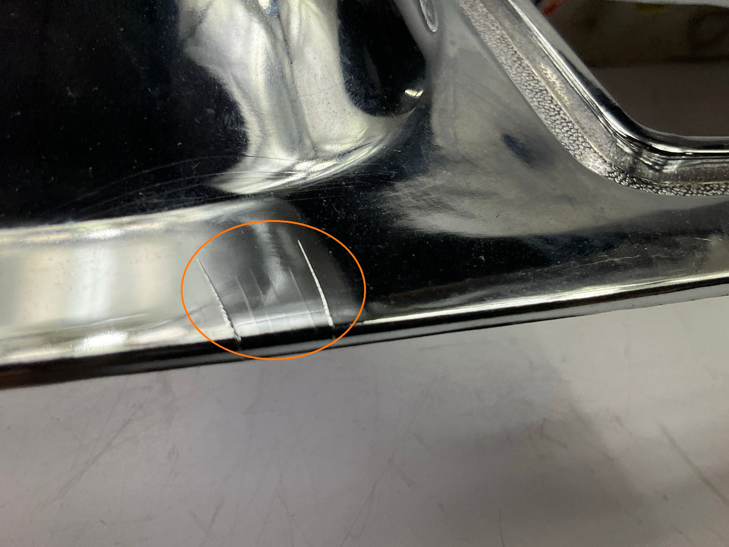 SURFACE SCRATCHES - Left Drivers Side Headlight Door Bezel 79-80 Chevy GMC Truck