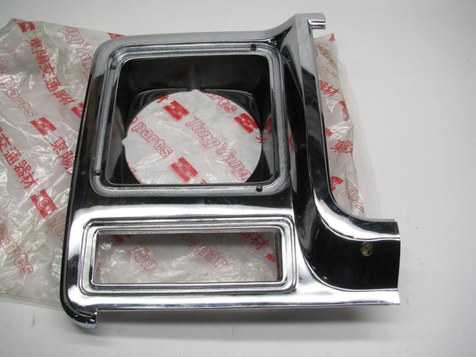 Round Headlamp Bezel Right W/ Out Chrome Grill 1979-1980 Chevrolet / GMC Truck