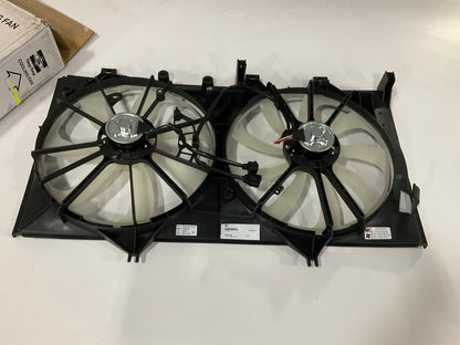 Tong Yang TY66192B Dual Radiator & Condenser Fan Assembly