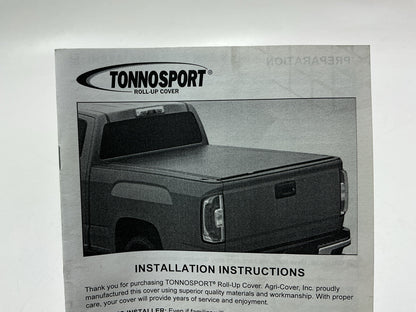 MISSING CLAMPS 22040149 Tonnosport Roll-Up Cover For 00-10 Dodge Dakota 63'' Bed