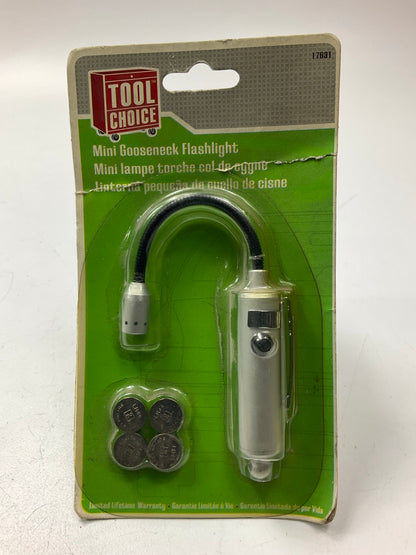 Tool Choice 17631 Mini Gooseneck Flashlight With 3-3/4'' Neck