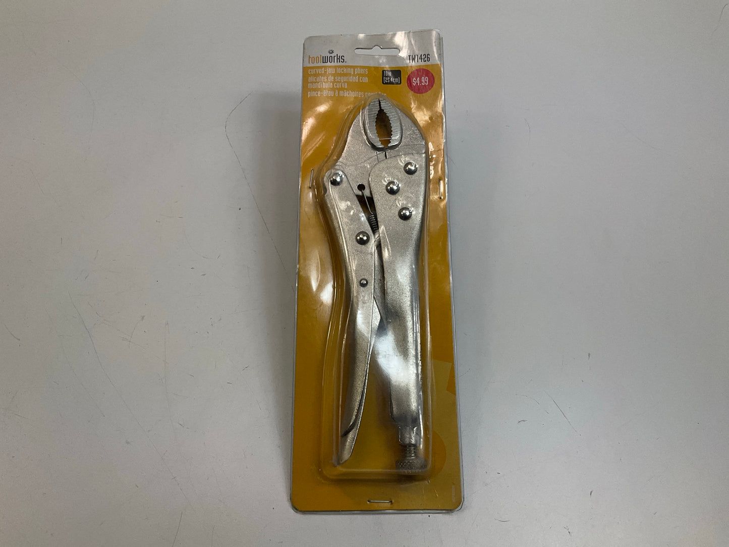 Toolworks TW1426 10'' Curved Jaw Locking Pliers
