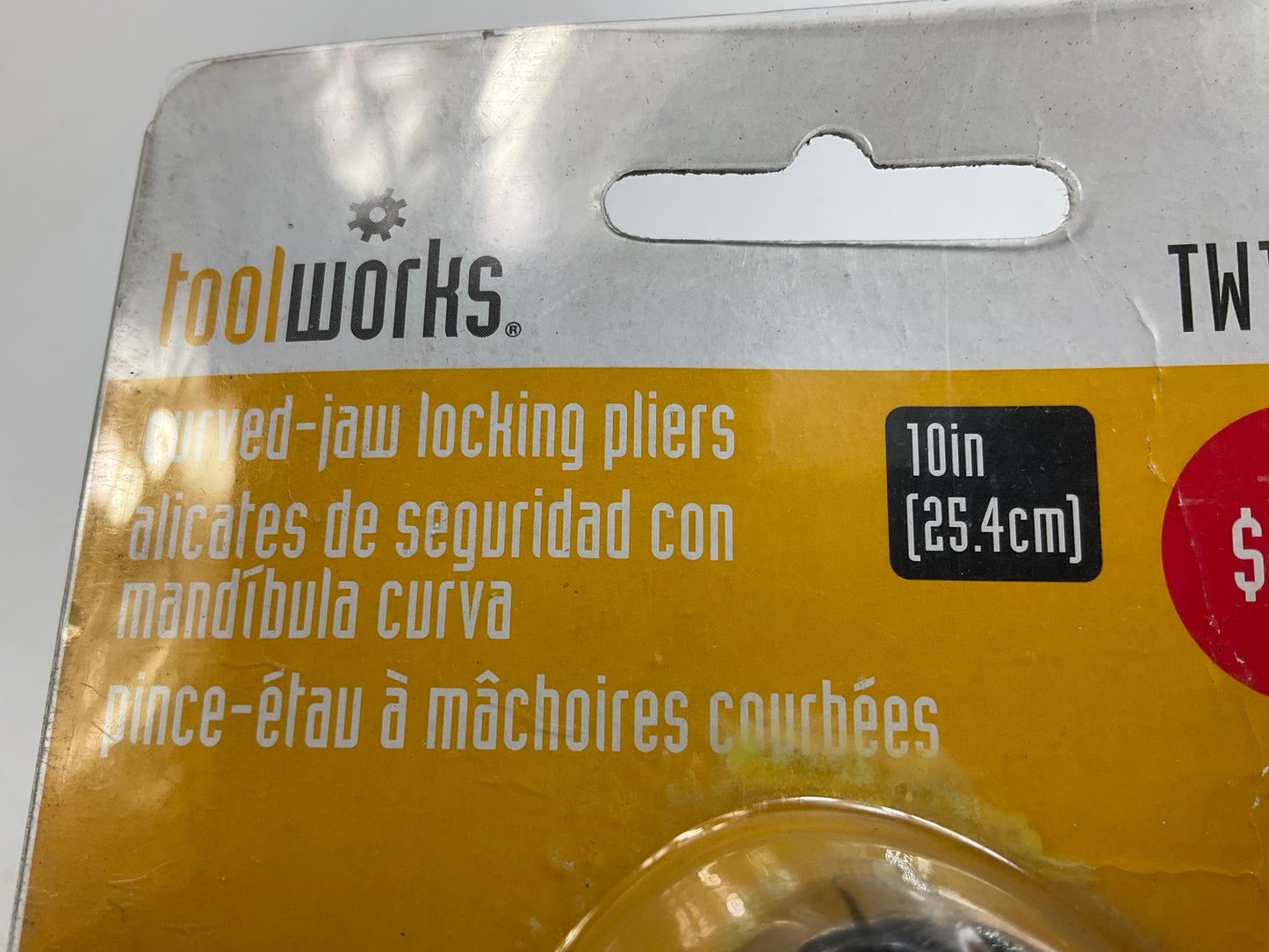 Toolworks TW1426 10'' Curved Jaw Locking Pliers