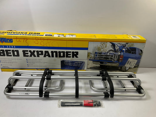 Top Line BX4004-01 Fold-Down Universal Silver Pickup Truck Cargo Bed Extender