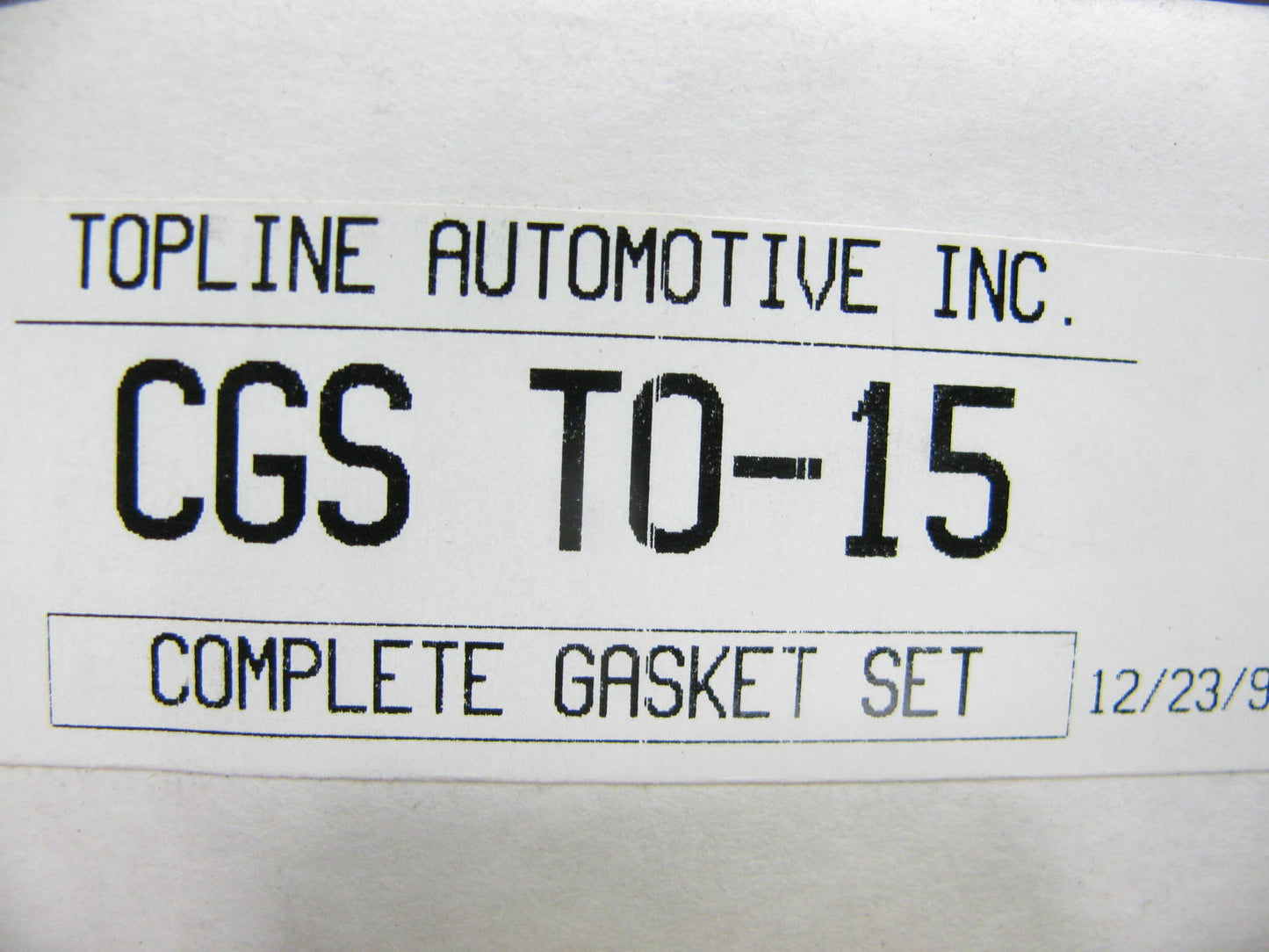 Top Line CGSTO-15 Engine Full Gasket Set For 1986-1989 Toyota Celica 2.0L 3SFE