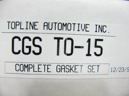 Top Line CGSTO-15 Engine Full Gasket Set For 1986-1989 Toyota Celica 2.0L 3SFE