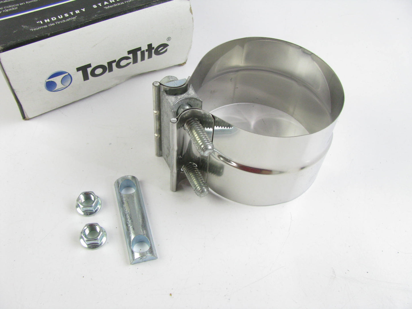 Torctite 89527B 4'' Stainless Flatband Exhaust Band Clamp