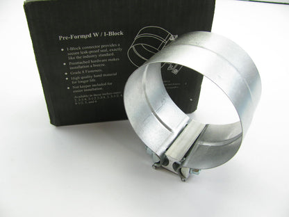 Torctite L45AA Aluminzed Steel Lap Joint Exhaust Band Clamp 4.5'' Diameter 4-1/2''