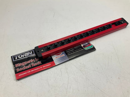 Torin MTSLAS25PMT 1/4'' Magnetic Socket Rack, Holds 12 Sockets