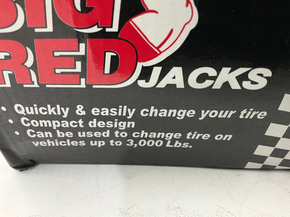 Torin T10152 Big Red Steel Scissor Lift Jack Car Kit, 1.5 Ton (3,000 Lb)