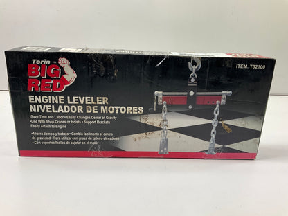 Torin T32100 1500 Pound Adjustable Engine Lift Hoist Leveler With 10'' Chains