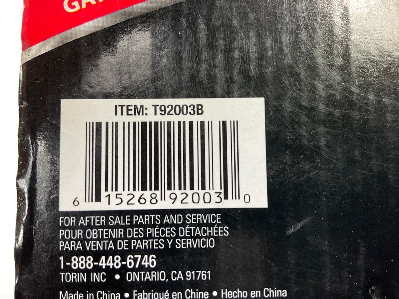 Torin T92003B Bottle Jack, 9-7/16'' To 17-5/8'' Range, 20 TON (40,000 Lb) Capacity