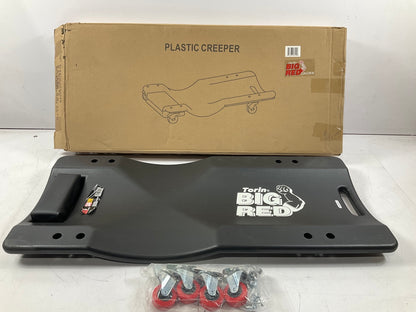 Torin TR6240P 36'' Rolling Garage Creeper, Padded Headrest W/ 4 Casters, 280 LBS