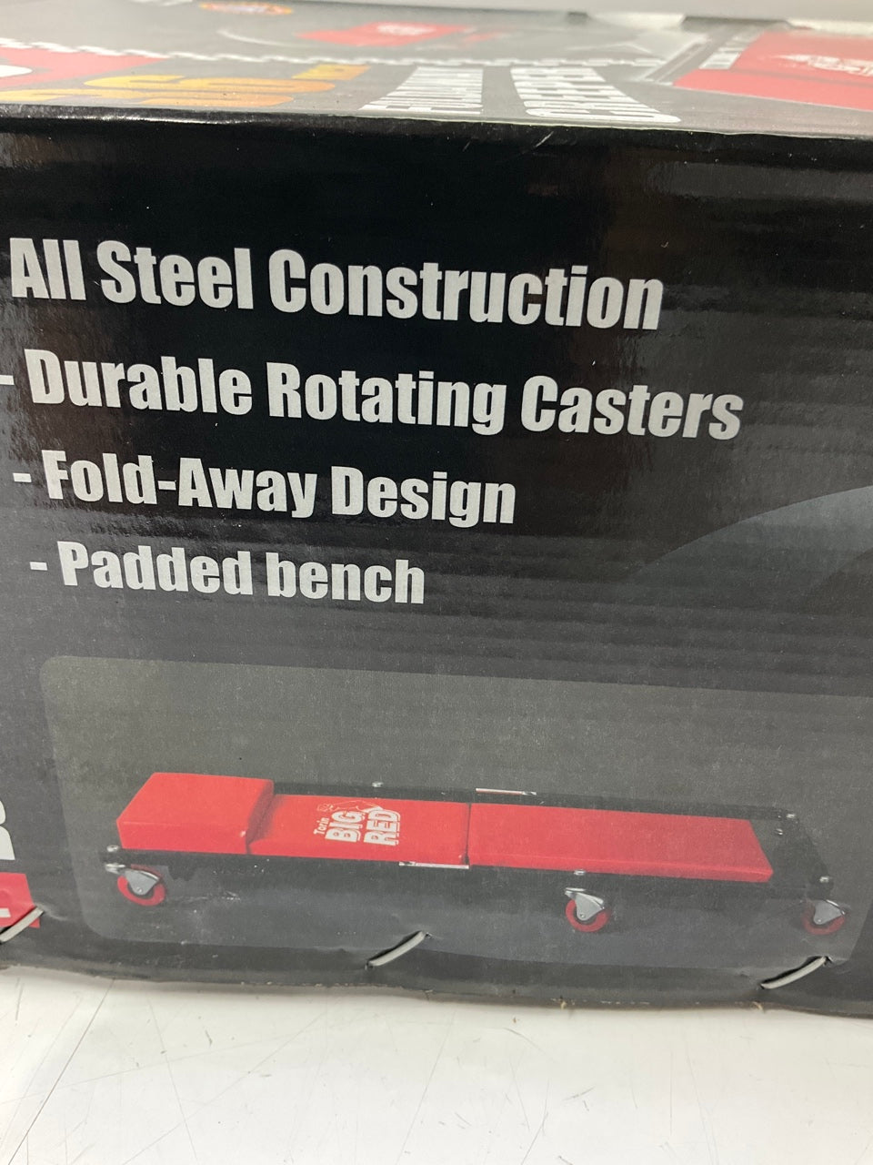 Torin TR6454A Big Red 36'' Mechanics Creeper - 300 Lbs Capacity