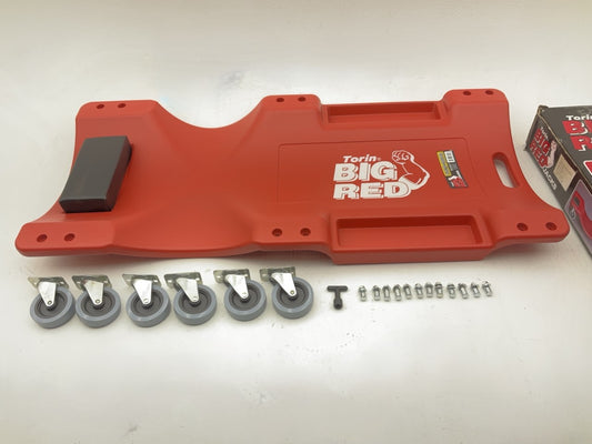 Torin TRP6240 Blow Molded Plastic 40'' Long Rolling Garage/Shop Creeper