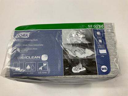 (3) Packs Of 55 Wipes Each - Tork 520350 Industrial Shop Wipe Towels 12'' X 15''