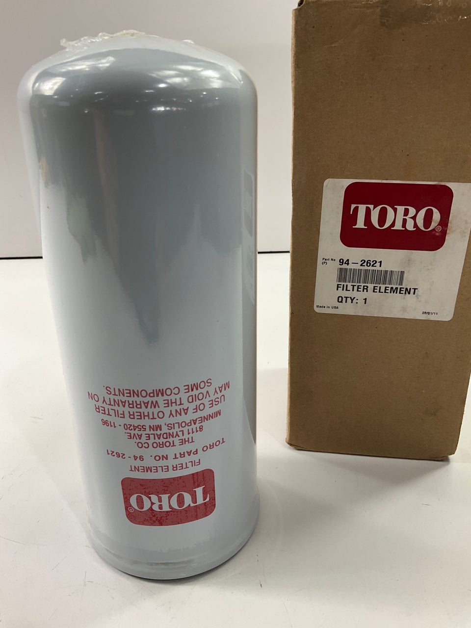 Toro 94-2621 Hydraulic Filter For Reelmaster 5410G 5410D 7000D 5500D 5610 6500D
