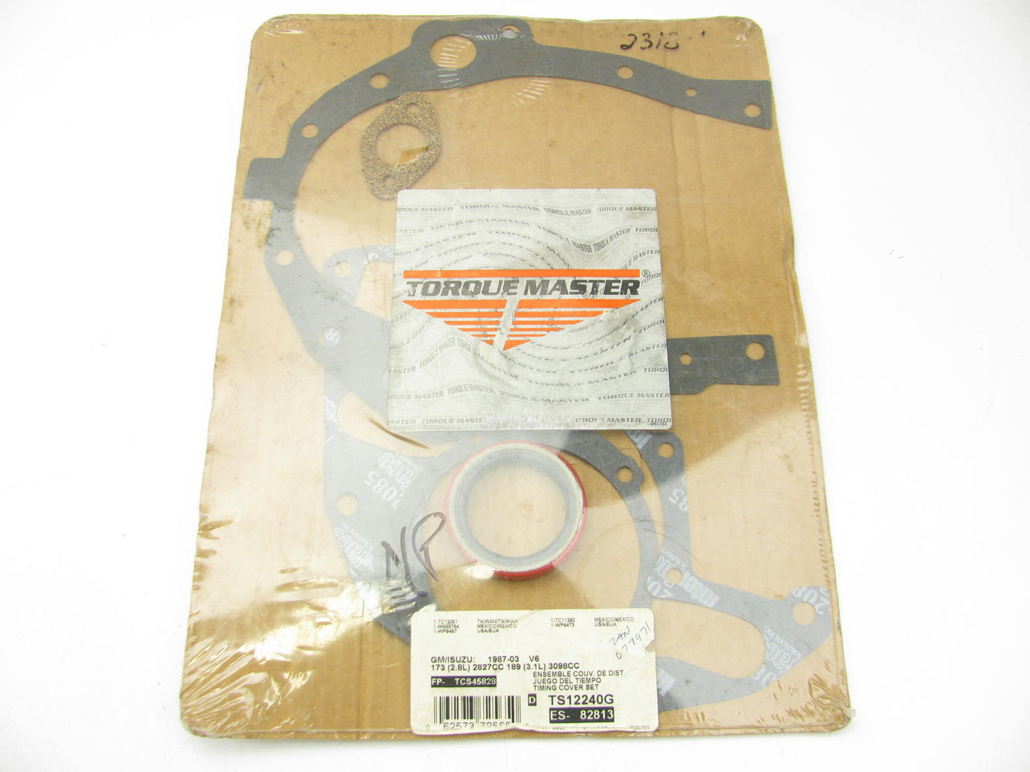 Torque Master TS12240G Timing Cover Gasket Set 1987-2003 GM Isuzu 173 189