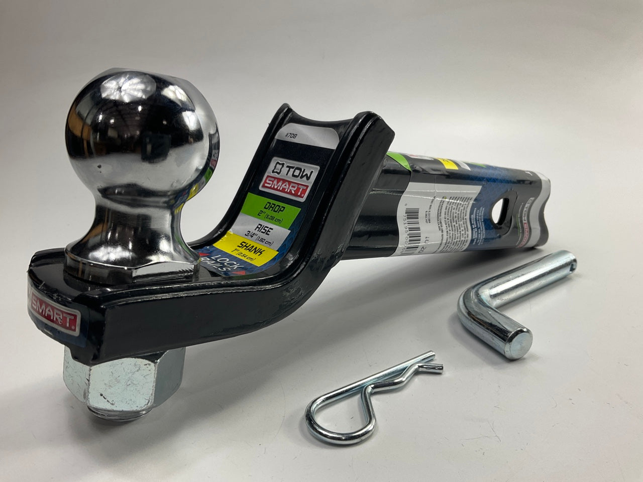 Towsmart 708 Class 3 5000 Lbs Mount Starter Kit W/ 2'' Ball, 2'' Drop Or 3/4'' Rise