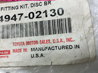 NEW OEM Toyota 04947-02130 Front Brake Hardware Clips