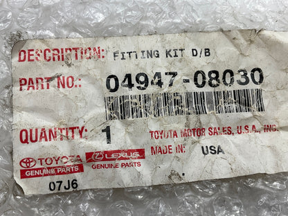 NEW OEM Toyota 04947-08030 Front Brake Hardware Disc Brake Anti-Rattle Clip Set