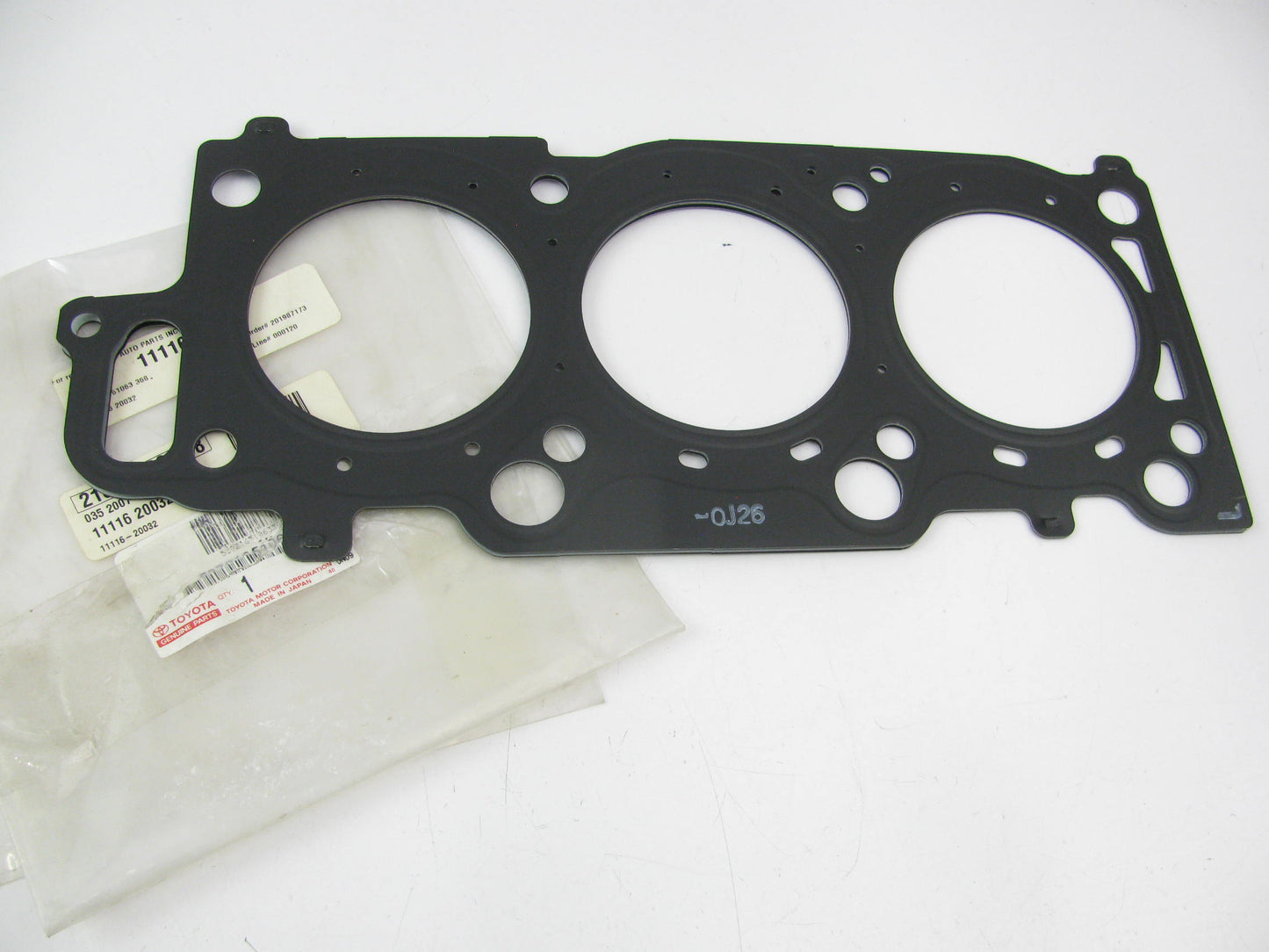 NEW - OEM 11116-20032 LEFT Cylinder Head Gasket 1999-2006 Toyota 3.0L V6 1MZFE