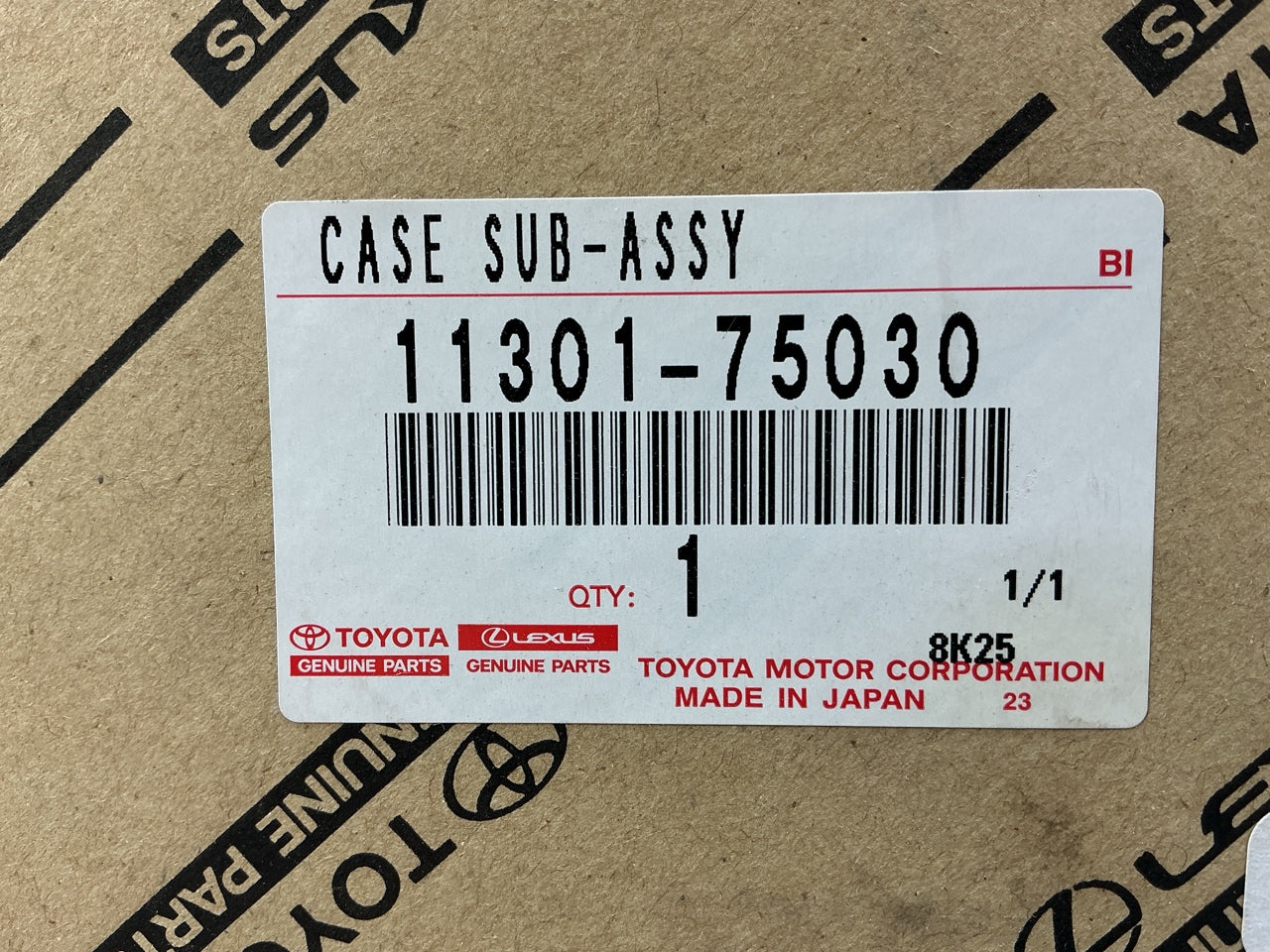 NEW GENUINE OEM Toyota 11301-75030 Timing Chain Cover - 95-04 Tacoma 2.4L 2RZ-FE