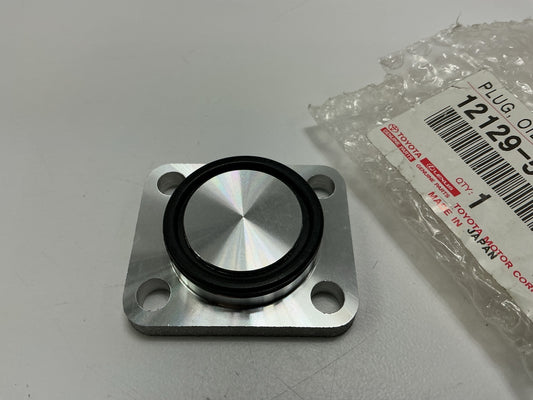 NEW OEM Toyota 12129-54010 Oil Level Sender Cover Oil Plug 1992-2001 Camry 2.2L