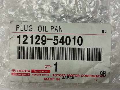 NEW OEM Toyota 12129-54010 Oil Level Sender Cover Oil Plug 1992-2001 Camry 2.2L