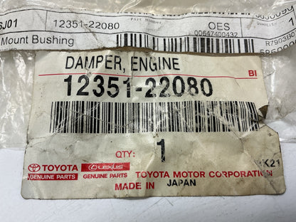 (2) OEM Toyota 12351-22080 Front Engine Mount Bushings 2002-2007 Toyota Corolla
