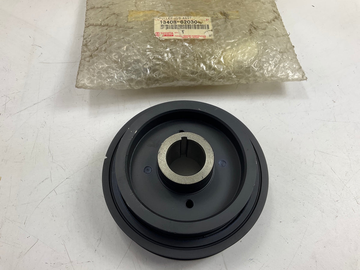 NEW OEM Toyota 13408-62030 Engine Crankshaft Pulley 1992-1993 3.0L 3VZ-FE V6