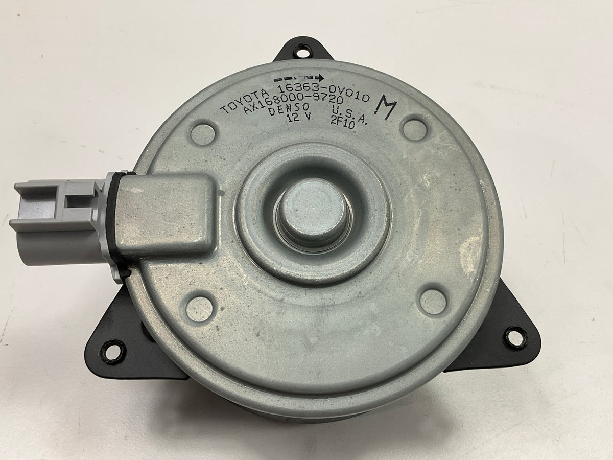 NEW OEM Toyota 16363-0V010 Left Engine Cooling Fan Motor