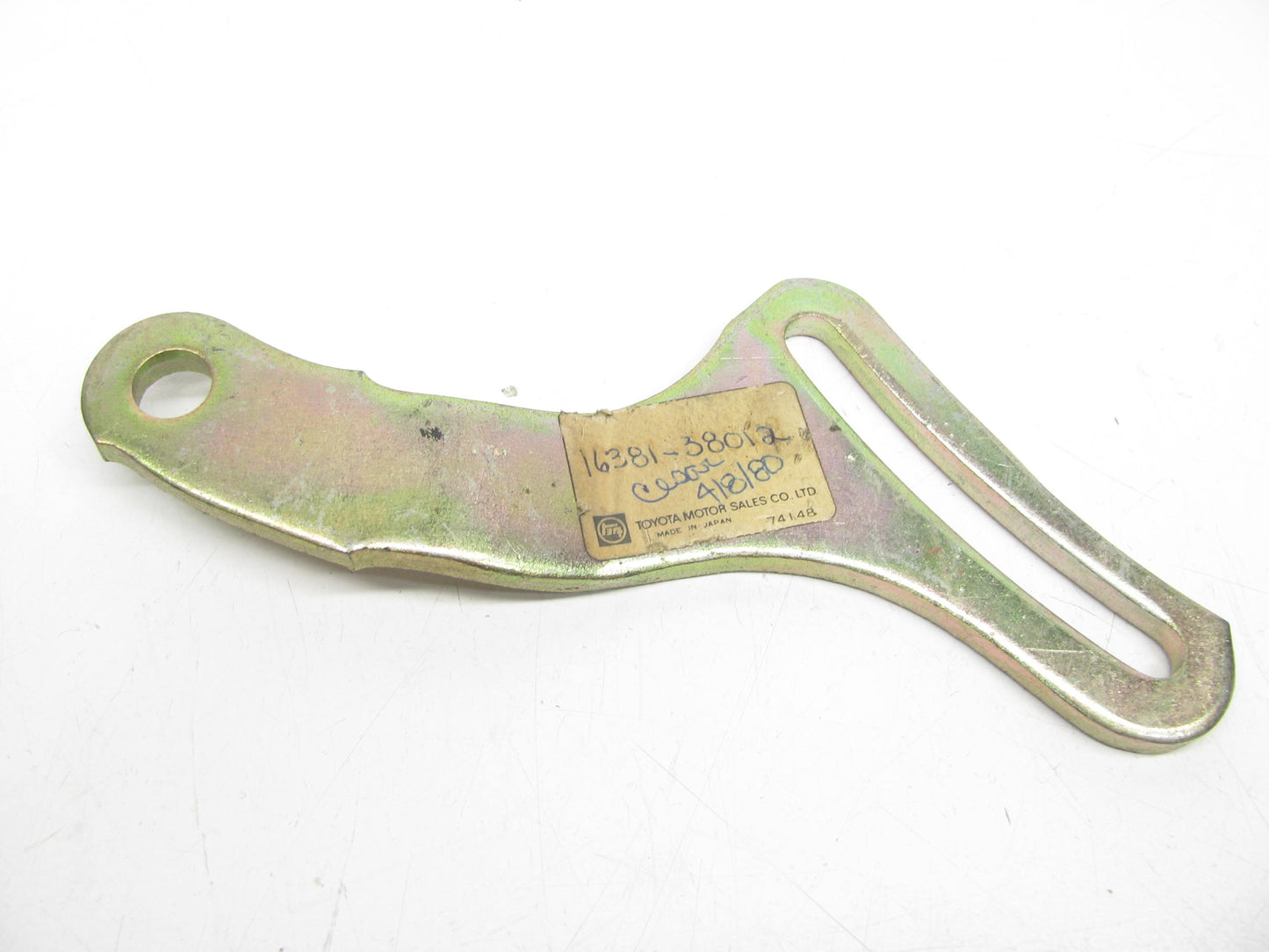 NOS Fan Belt Adjusting Mounting Bar Bracket 16381-38012 1973-1978 Toyota Corona