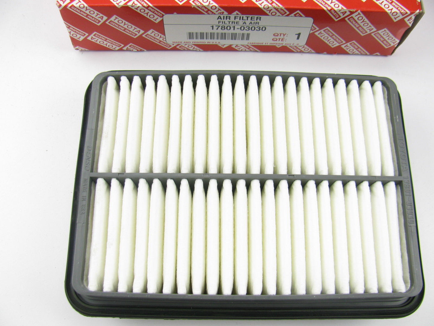 NEW GENUINE OEM Toyota 17801-03030 Air Filter