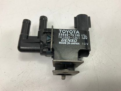 NEW OEM Toyota 25860-75100 Vapor Canister Purge Valve Solenoid Denso 101362-1361