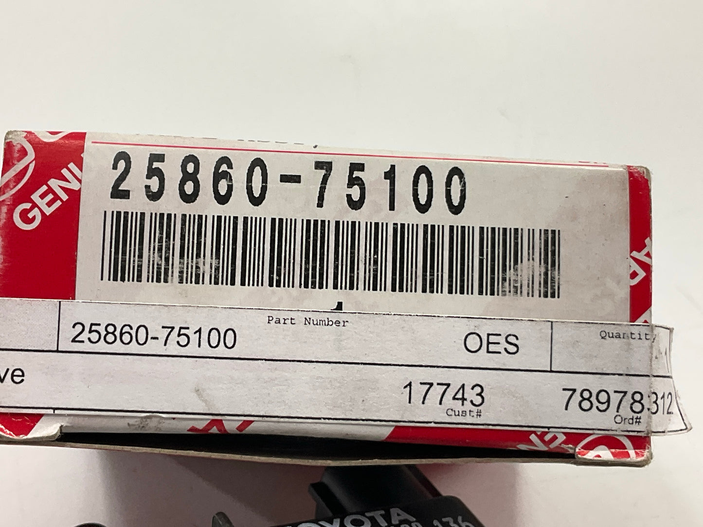 NEW OEM Toyota 25860-75100 Vapor Canister Purge Valve Solenoid Denso 101362-1361