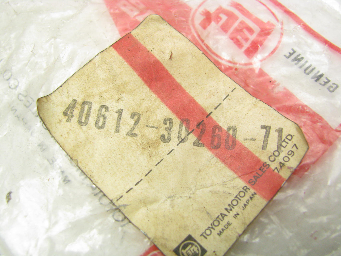 NOS OEM Toyota FD150 Forklift Torque Converter Piping Union Bolt 40612-30260-71