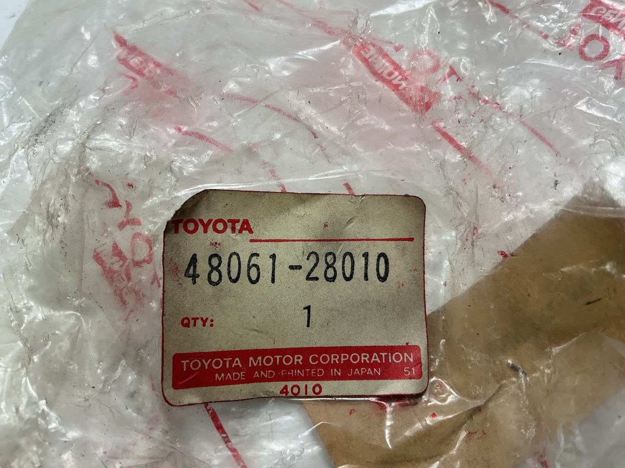 (2) NOS - OEM Toyota 48061-28010 Lower Control Arm Bushing For 1986-1989 Van