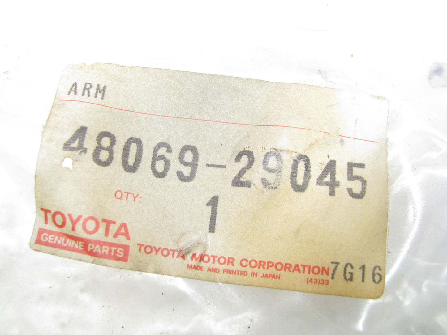 OEM  Front Left Lower Control Arm W/ball Joint 48069-29045 For 81-84 Cressida