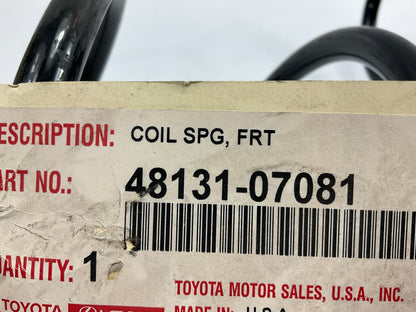 (2) NEW OEM Toyota 48131-07081 Front Coil Springs - 2005-2008 Avalon