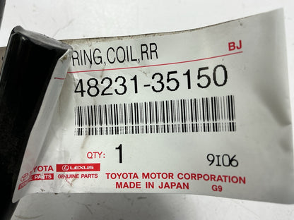 OEM Toyota 48231-35150 Rear Coil Spring 1996-2000 Toyota 4Runner 4WD, 16'' Wheel