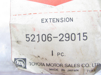 NOS - OEM Toyota 52106-29015 Rear Right Bumper Stay For 1975-1978 Corona
