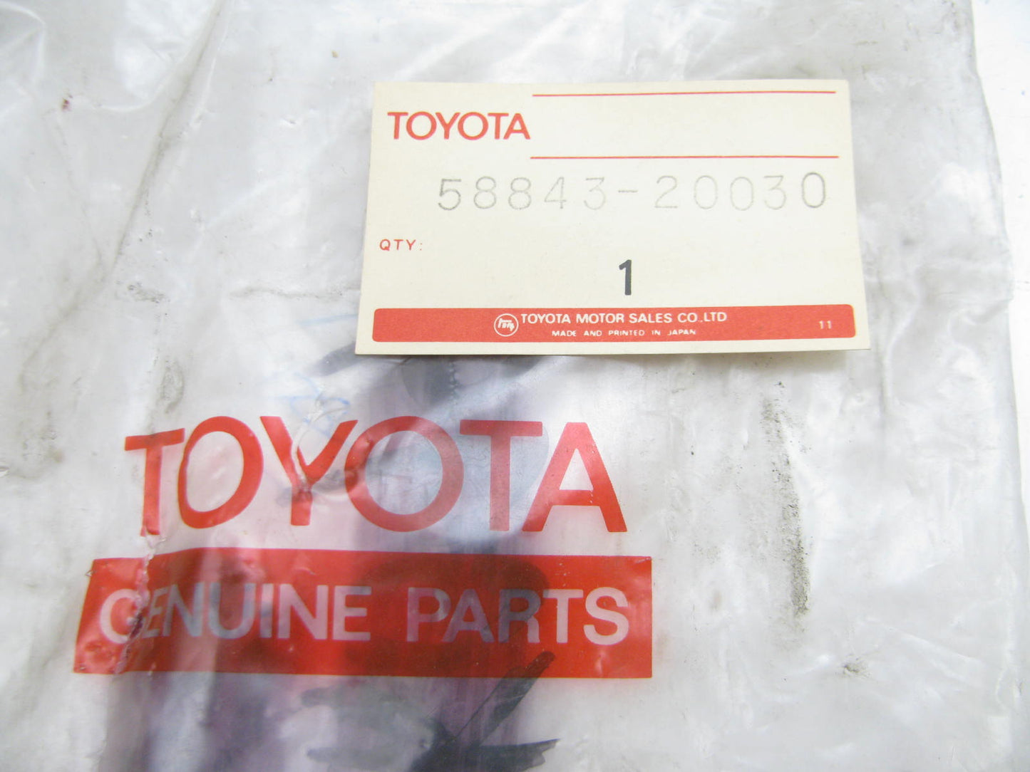 NOS OEM Floor Shifter Bezel 58843-20030 For 78-81 Toyota Corona